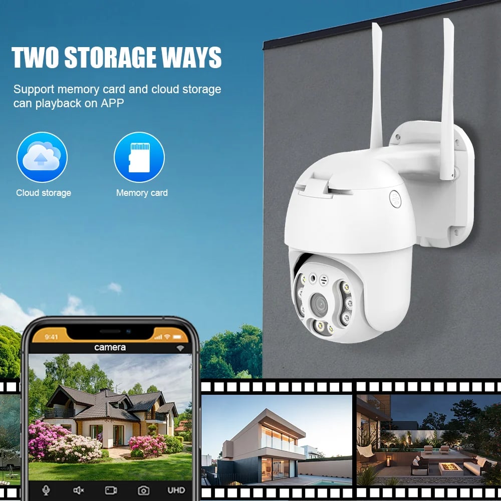 Telecamere Icsee Sito Ufficiale 2 Telecamere Esterne ICSEE PTZ WiFi - Sorveglianza Wireless Con App Sorveglianza Esterna WiFi Rotante Telecamere Icsee Sito Ufficiale 2 Telecamere Esterne ICSEE PTZ WiFi - Sorveglianza Wireless Con App Sorveglianza Esterna WiFi Rotante